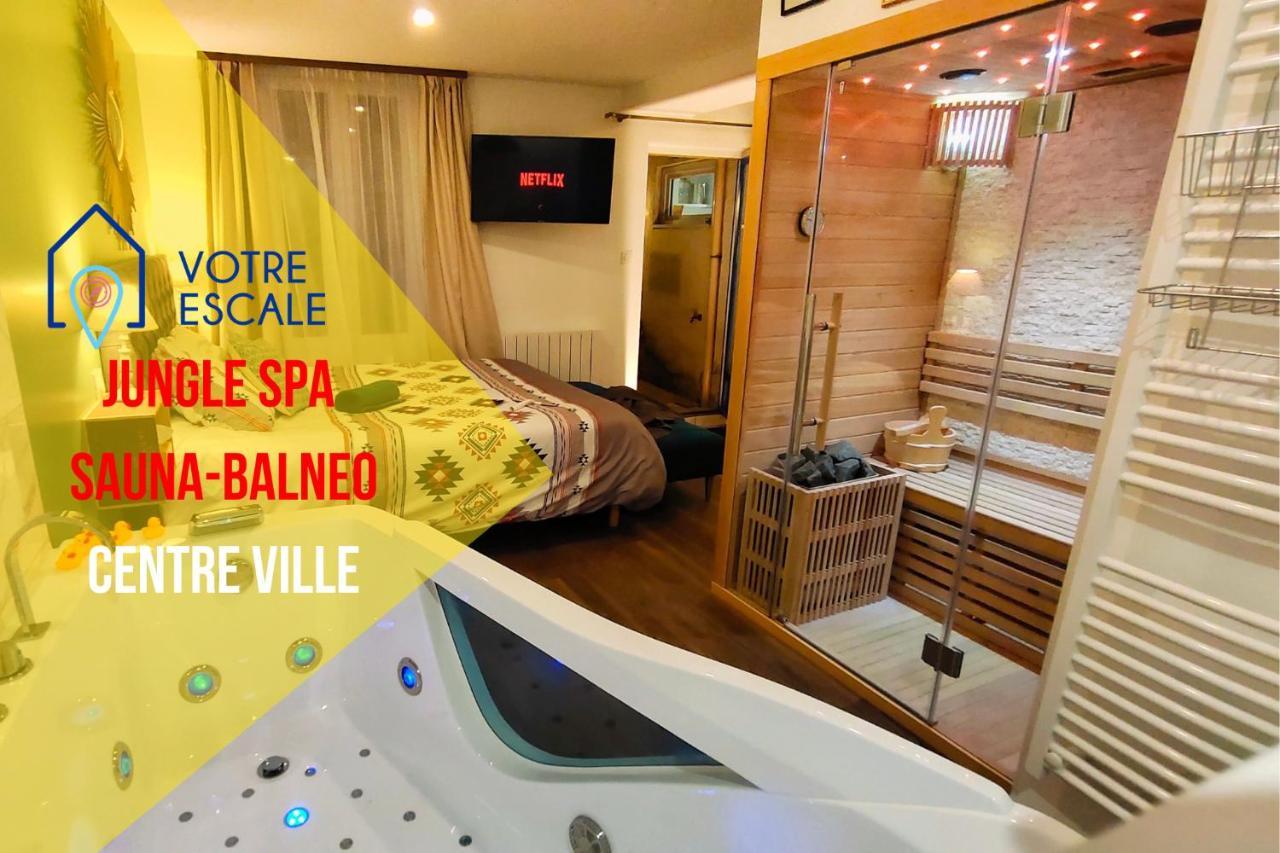 Votre Escale Jungle Sauna & Spa Niort Eksteriør bilde